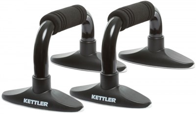 Упоры для отжимания черные Kettler Push-Up-Handles 7371-540 - фото 42076