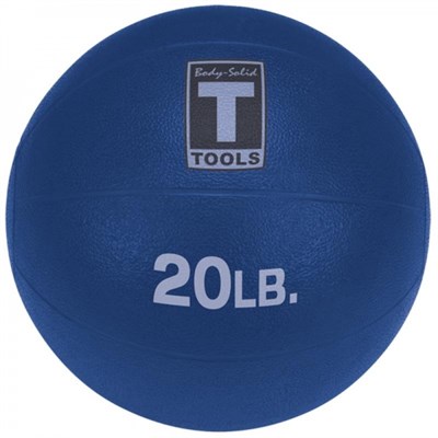 Тренировочный мяч Body Solid 9,1 кг (20LB) темно синий BSTMB20 - фото 44243
