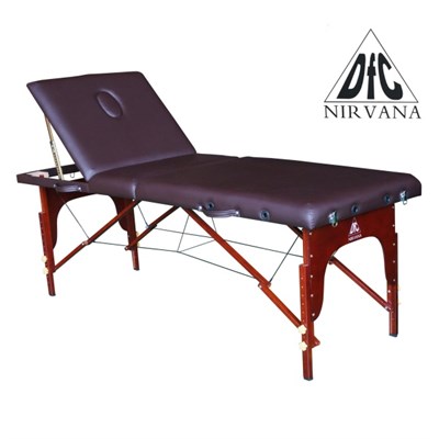 Коричневый массажный стол DFC Nirvana Relax Pro TS3022_B1 - фото 47825