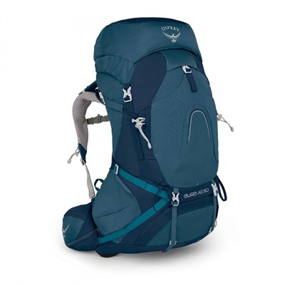 Туристический рюкзак Osprey Aura AG 50 WM Women Challenger Blue - фото 49849