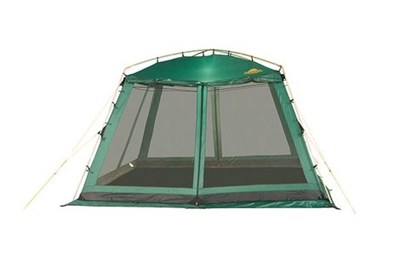 Каркасный тент-шатер ALEXIKA China House green - фото 49887