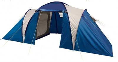 Четырехместная палатка двухкомнатная Trek Planet Toledo Twin 4 (70116) - фото 49933