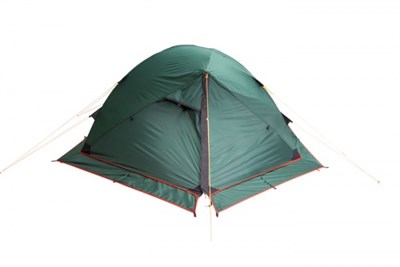Трехместная туристическая палатка ALEXIKA Maverick 3 Plus green - фото 49977