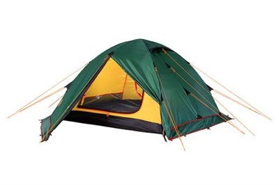 Палатка трекинговая трёхместная ALEXIKA Rondo 3 Plus Green - фото 50050