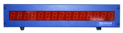 ЖК индикатор системы учета времени Weekend "Grand-08" - фото 53554