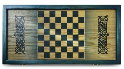 Нарды-шашки с резным рисунком Start Line Восток 25 - фото 57351