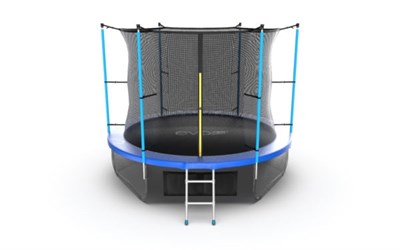 Батут с верхней и нижней сеткой Evo Jump Internal 10ft Lower net Blue - фото 61732