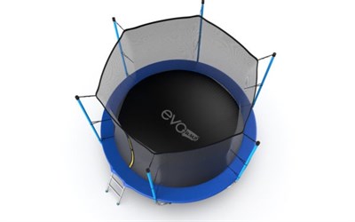 Батут с верхней и нижней сеткой Evo Jump Internal 10ft Lower net Blue - фото 61734