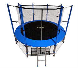 Комплект батут i-Jump 10ft (3.05м) с защитной сетью и лестницей - фото 85017