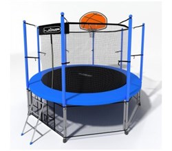 Батут i-Jump Basket 8ft blue - фото 86140