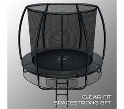Батут Clear Fit SpaceStrong 8ft - фото 86342