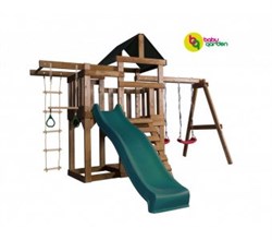 Детская игровая площадка Babygarden Play 6 зеленая - фото 89198
