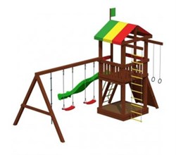 Детская площадка для дачи "Джунгли 4М" - фото 89994