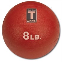 Медицинский мяч Body Solid 3,6 кг (8LB) красный BSTMB8