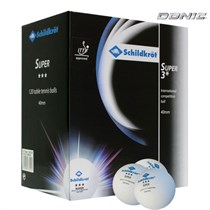 Мячики для настольного тенниса Donic Super 3, белый 120 шт