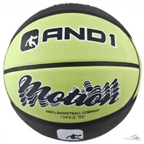 Баскетбольный мяч AND1 Motion green black