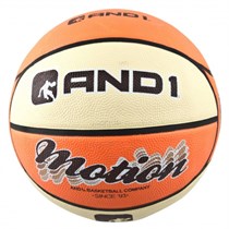 Баскетбольный мяч AND1 Motion orange cream