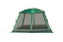 Каркасный тент-шатер ALEXIKA China House Alu green