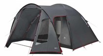 Просторная кемпинговая палатка High Peak Tessin 4 темно-серый/красный