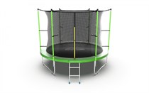 Спортивный батут с лестницей Evo Jump Internal 10ft Green