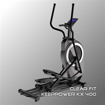 Эллиптический тренажер с анатомическими педалями Clear Fit KeepPower KX 400