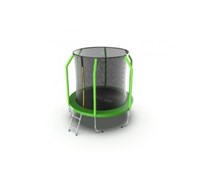 Батут с внутренней сеткой Evo Jump Cosmo 6ft (Green)