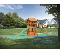 Детская деревянная площадка IgraGrad Fast "Клубный домик " для дачи