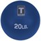 Тренировочный мяч Body Solid 9,1 кг (20LB) темно синий BSTMB20 - фото 44243