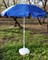 Зонт пляжный Митек ПЭ-180 /8 с наклоном - фото 51546