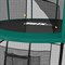 Батут с сеткой и лестницей UNIX Line 8 ft Supreme зеленый - фото 59001