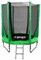 Батут с сеткой Optifit JUMP 6ft 1,83 м зеленый - фото 59085