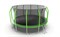 Батут с внешней сеткой и лестницей EVO Jump Cosmo 16ft (Green) - фото 59548