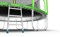 Батут с внешней сеткой и лестницей EVO Jump Cosmo 16ft (Green) - фото 59549
