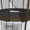 Батут с сеткой и лестницей UNIX Line 10 ft black brown outside - фото 59855