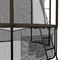 Батут с сеткой и лестницей UNIX Line 10 ft black brown inside - фото 59868
