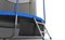 Батут с внутренней сеткой и лестницей EVO Jump Internal 8ft (синий) + нижняя сеть - фото 60161