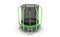 Батут с внутренней сеткой и лестницей Evo Jump Cosmo 6ft Green - фото 60341