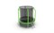 Батут с внутренней сеткой и лестницей Evo Jump Cosmo 6ft Green - фото 60345