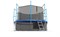 Батут с верхней и нижней сеткой Evo Jump Internal 12ft Lower net Blue - фото 61243