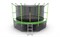 Спортивный батут с сеткой EVO Jump Internal 12ft (green) + нижняя сеть - фото 61627