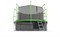 Спортивный батут с сеткой EVO Jump Internal 12ft (green) + нижняя сеть - фото 61628