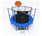Батут i-Jump Basket 8ft blue - фото 86137