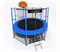 Батут i-Jump Basket 8ft blue - фото 86138