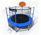 Батут i-Jump Basket 8ft blue - фото 86139