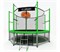 Батут i-Jump Basket 8ft green - фото 86158