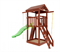 Детская деревянная площадка IgraGrad "Панда Фани tower" скалодром для дачи - фото 88757