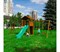 Детский городок Jungle Cottage + Rock+SwingModule Xtra + Рукоход с гимнастическими кольцами - фото 89820