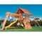 Игровая площадка Woodplay Castle Combo III с деревянной крышей - фото 91902