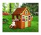 Детский домик Можга Цветочный c кухней и цветочницами - фото 92216
