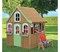 Деревянный игровой домик Solowave Design Цветочный домик 2 - фото 92267